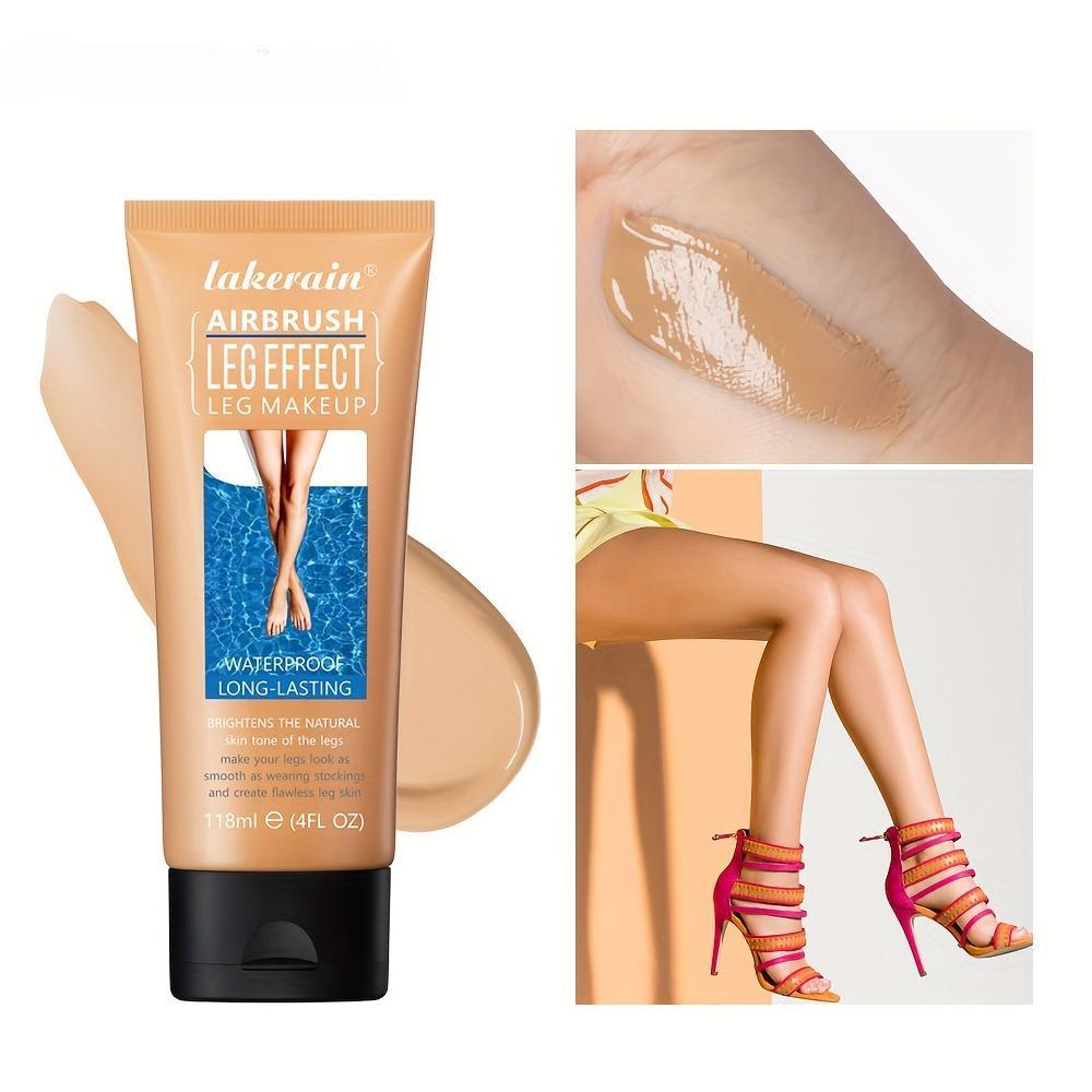 Lakerain Lightweight Leg Makeup Lotion Body Skin Concealer, Moisturizing, Waterproof and Blendable Long-lasting Makeup, Even Skin Tone