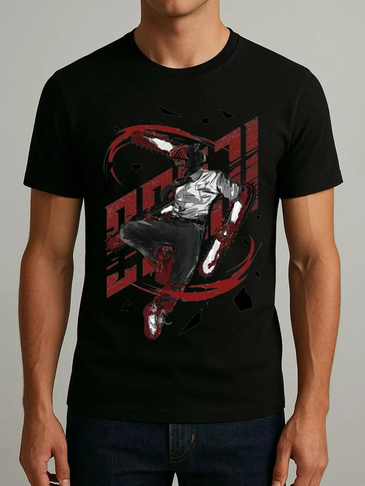 Chainsaw Man Anime T-shirt Unisex Unisex T-Shirt XL