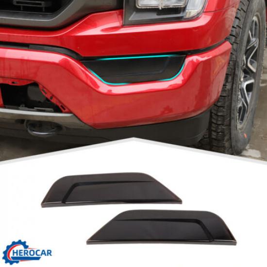 Blackened Taillight Fog Light Turn Signal Light Lamp Trim Kit For Ford F150 21+