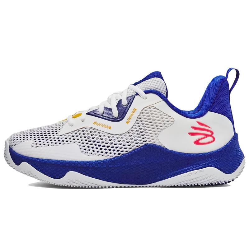 Under Armour Curry 3 Hovr Splash  White Team Royal  3026275-100 42.5