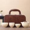 National tide festival gifts gradual change ceramic teapot outdoor camping a pot of four cups travel tea set small set
