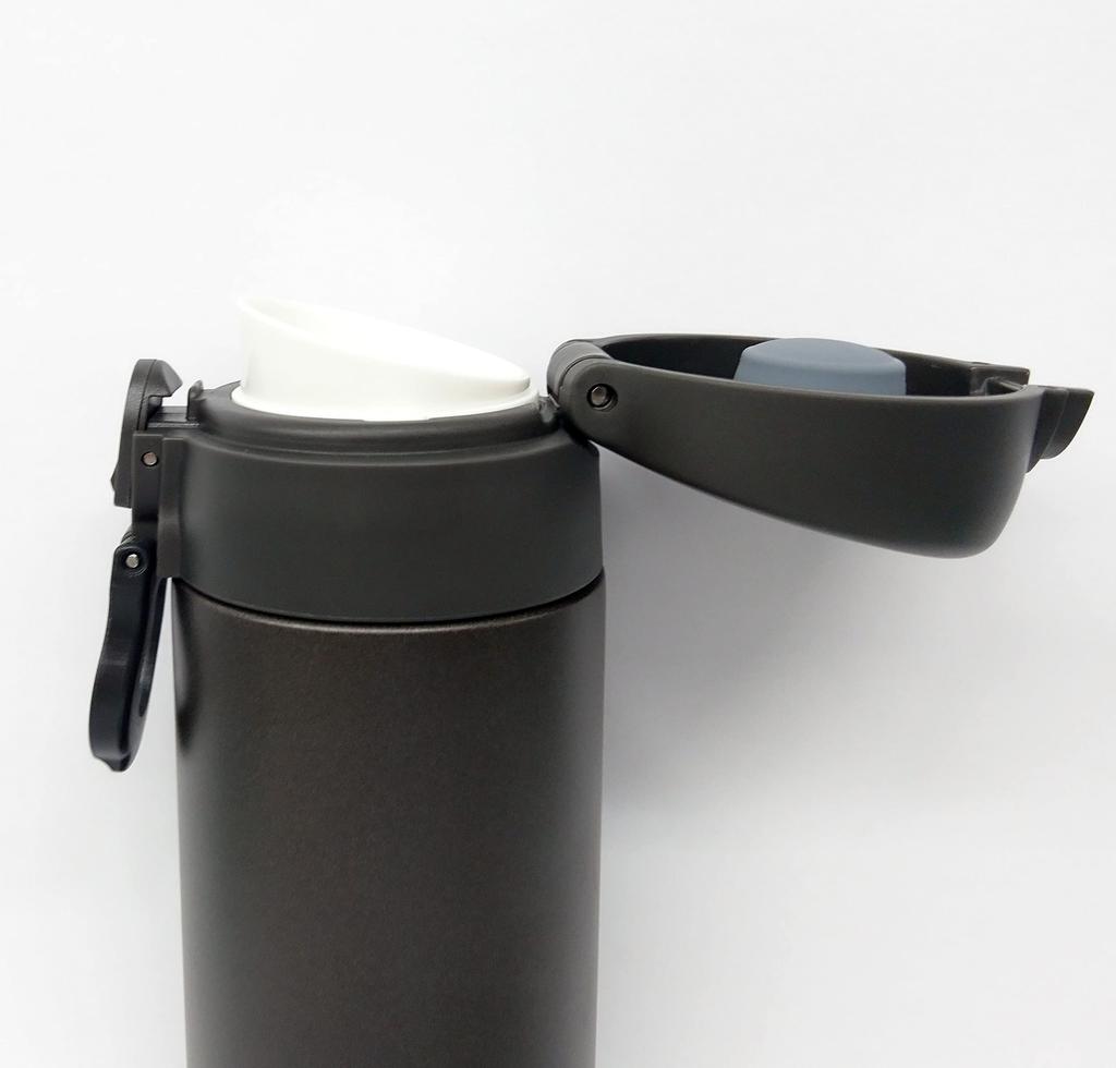 Peacock Water Bottle Mug Bottle Brown Stainless Steel Bottle Mug Type T The-peacock 0.35L AKF-35