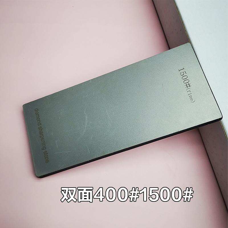 Piatră de ascuțit cu diamant pe ambele părți Ascuțitor de cuțite Granulație 180-1500# Piatră de polizor Unelte cu diamant Polizare fină Piatră de ascuțit 170*75MM