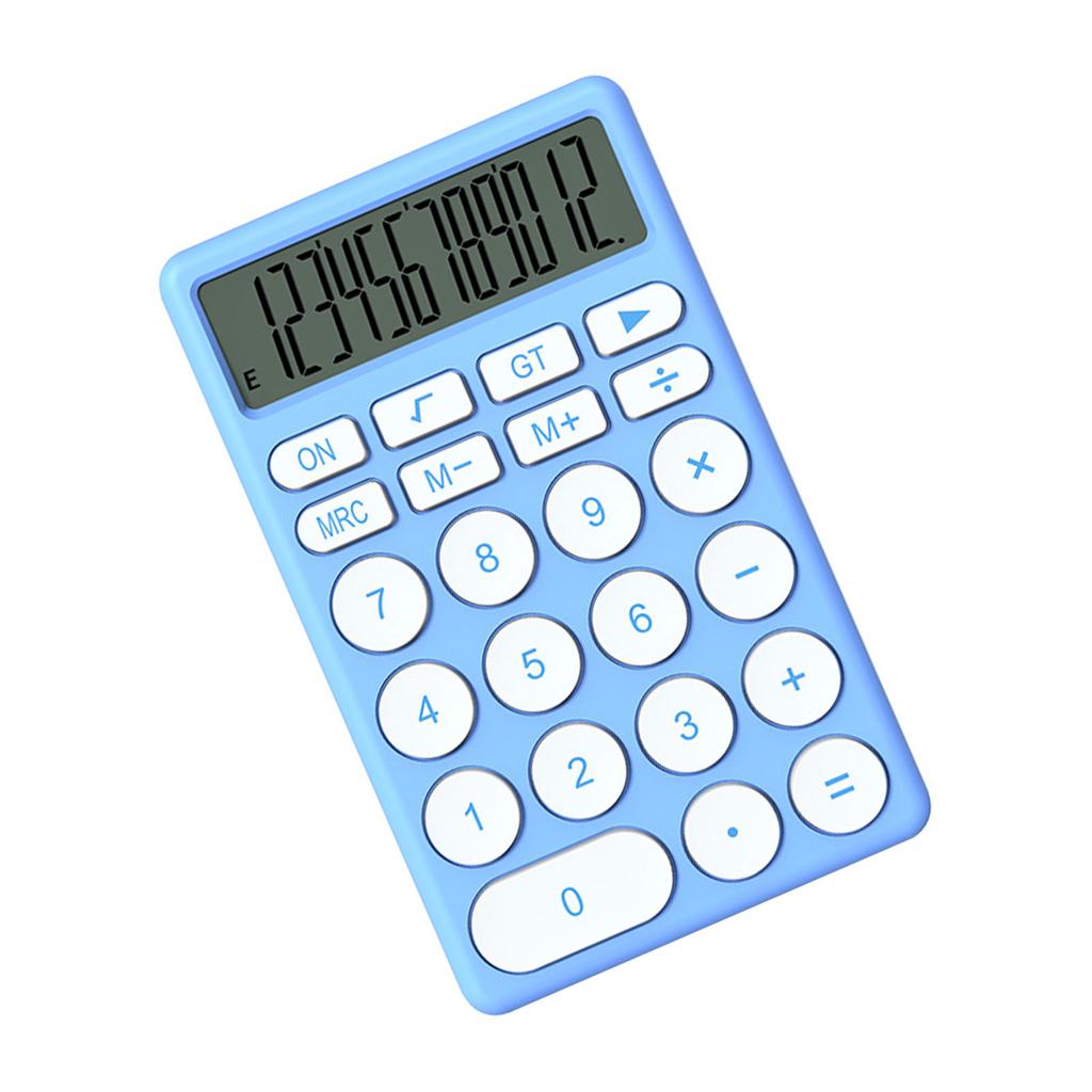 Cartoon Calculator Multifunctional Handheld Small Pocket Calculator with Large Display for Desktop O