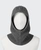 Musinsa Standard Lambswool Cable Knit Balaclava [Medium Grey]