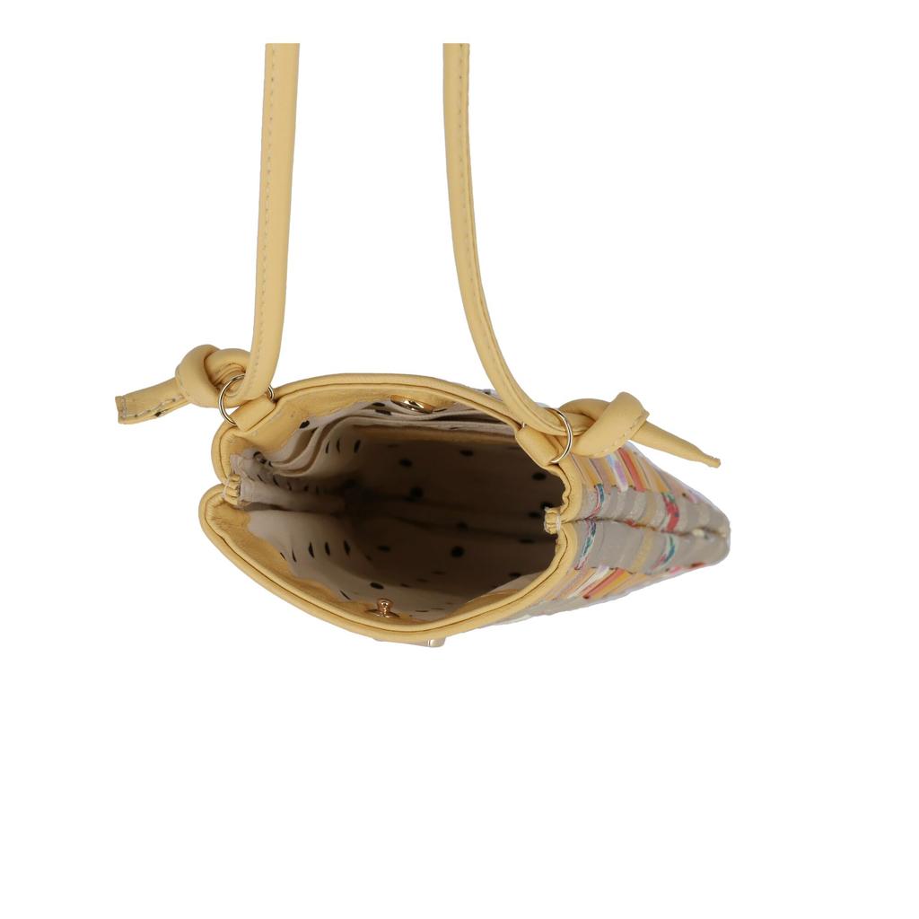 Tsumori Chisato Smartphone Shoulder Mini Pochette, Eponeko Mesh, Women's