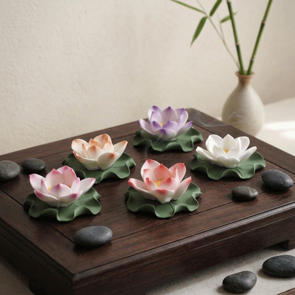 1-Loch Räucherstäbchenhalter Räucherstövchen Stäbchenhalter Zen-Stil Räucherstövchen Spirituelle Geschenke