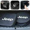 Car Charging Cable Rechargeable Gun Storage Oxford Round Bag For Jeep Compass Renegade Cherokee Wrangler JK Patriot Liberty AJZ1