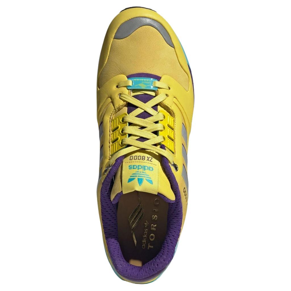 adidas ZX 8000 Consortium Yellow Blue Glow Unisex Sneakers Unity-Purple JQ4359