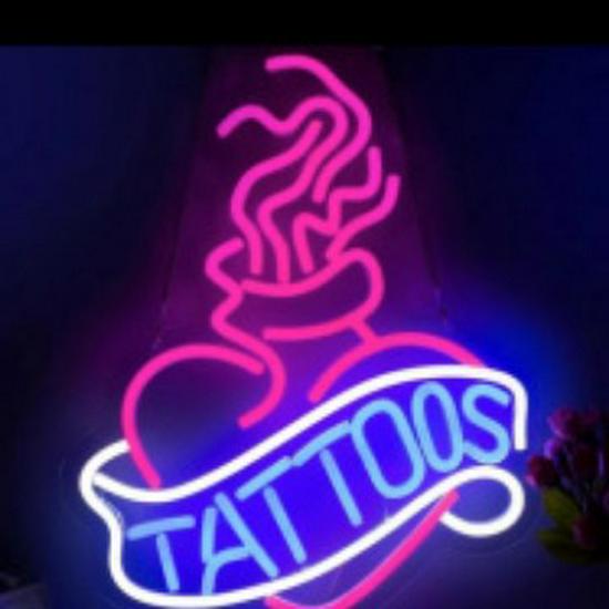 Creative LED Neon Letter Light - DIY Acrylic Sign for Kids' Room & Parties