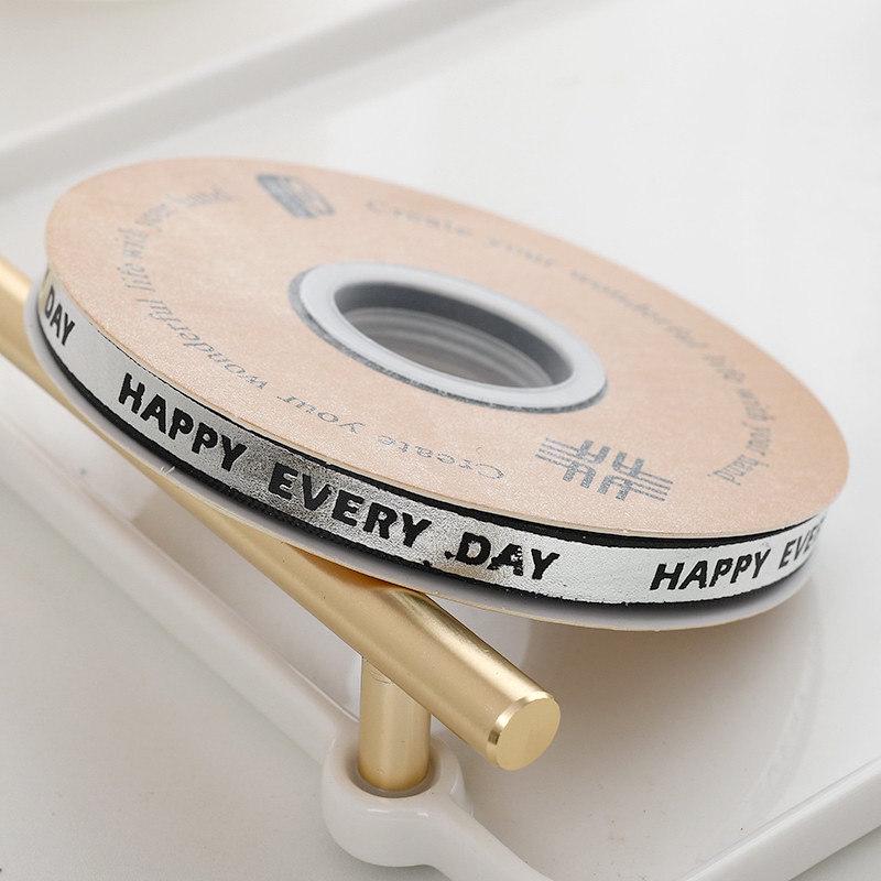 Små gull- og sølvbarer, bånd, gullfolie, sommerfuglbånd, blomsterkunst, blomster til DIY baking, kake- og gaveeskedekorasjon