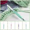 ABS Crochet Hook Soft Handle Knitting Needle Handmade   Wool Crocheting