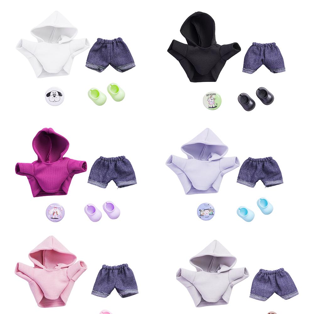 17cm Doll Clothes Set with Accessories Including Top Bottoms Shoes And Medal Vestibular Toy Outfit Toy Accessories