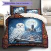 Cartoon Pattern Bedding Quilt Set Quilt Cover Pillowcase Home Decoration Birthday Gift (1 * duvet cover + 2 * pillowcase, without core)