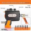 Ratchet Multifunctional Screwdriver Set for Auto Repair - Durable, Pistol Grip, Built-In Features for Electric Vehicle Maintenance