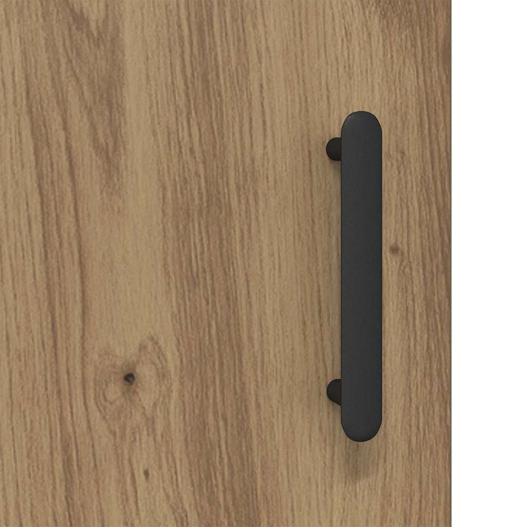 Sideboard Artisan Oak 69.5 x 34 x 90 cm Particleboard and Iron