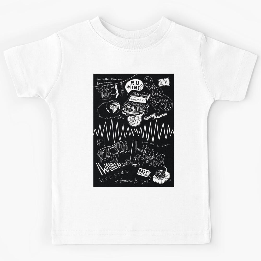 Black Line Kids T-Shirt 130