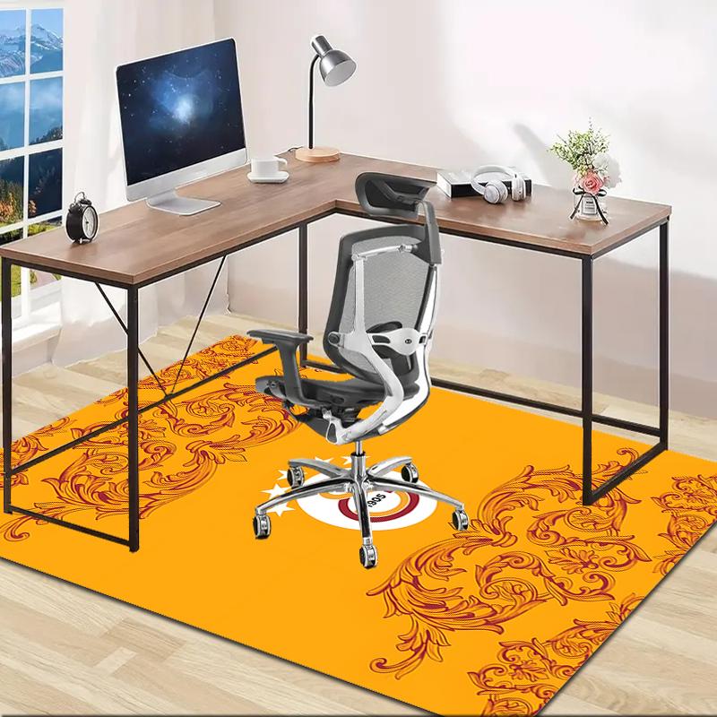 1pc Football Team Design Area Rug - Non-Slip, Soft & Cozy Floor Mat for Living Room, Bedroom, Office - Indoor/Outdoor Decorative Carpet