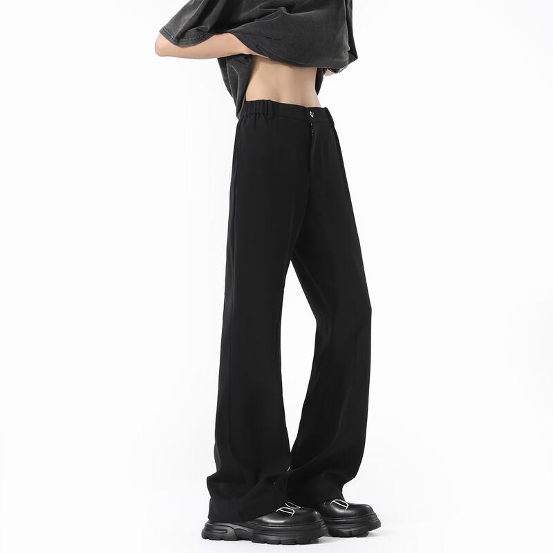 Men's Casual Drape Bootcut Trousers