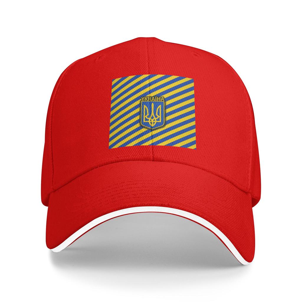 Flag Ukrainian Coat of Arms Baseball Cap yk Cute Trucker Hat Summer Unisex Women Outdoor Gym Baseball Caps