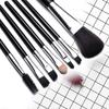 7-Piece Portable Makeup Brush Set: Blush, Eyeshadow, Lip, Eyelash Brushes In Stock