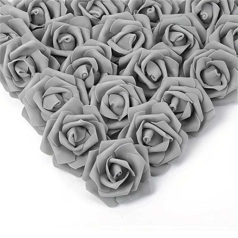 10/20/50Pcs Rose Artificial Flowers Heads Fake Flowers for Home Dceor Wedding Decoration Party Supplies DIY Craft Gift Accessory