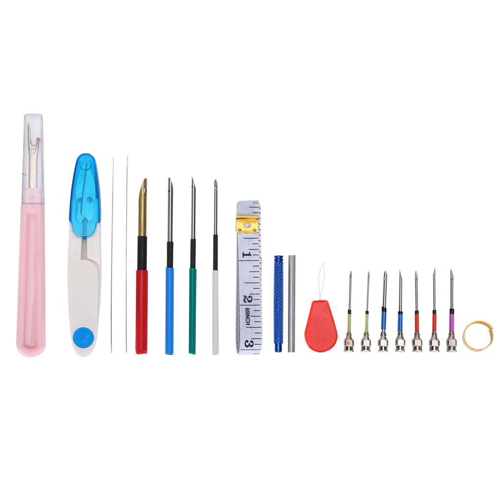 Professional Punch Needle Knitting Embroidery Pen Set for Sewing Felting DIY Craft Handwork