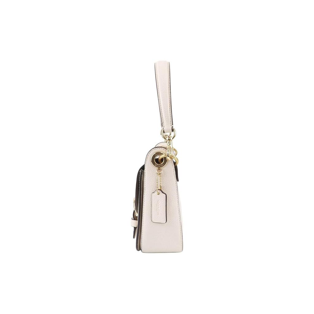 Coach Kleo 17 Classic Fashion Leather Saddle Bag Crossbody Shoulder Bag Women Bags White C5685-IMCHK