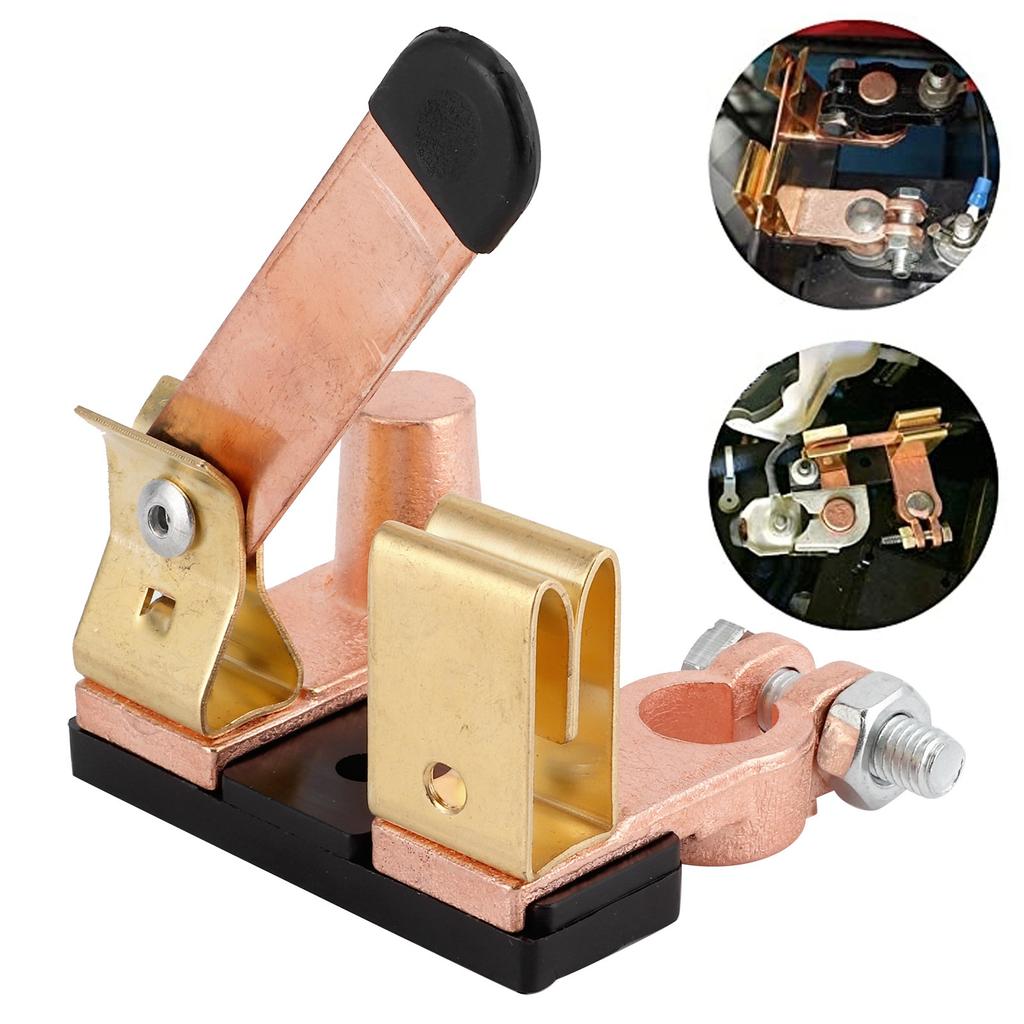 12V‑24V Battery Disconnect Switch Top Post Blade Master Shut Off for Car Truck RV Marine Boat