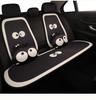 Cute Eyes & Feet Universal Car Seat Cushion for VW Golf, Sagitar, Tayron, T-Roc - All-Season Use.