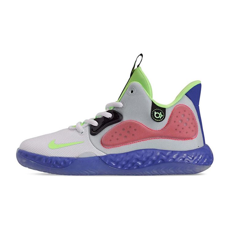 

Nike KD Trey 5 VII GS White Lime Royal Kids Sneakers Lime-Blast Hyper-Royal Red-Orbit AT5685-134 40