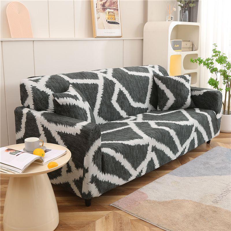 Beanbag Cover Cover Fully Surrounded Elastic All Wrapped Cover Full Set Four Seasons Universal Living Room Old-Fashioned Sofa Slipcover