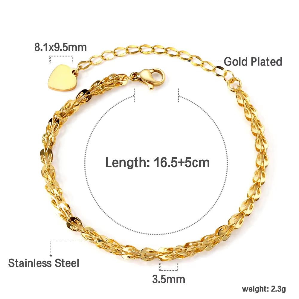 Waterproof Elegant Women's Bracelet Fashionable Personality Cuff Jewelry Accessory