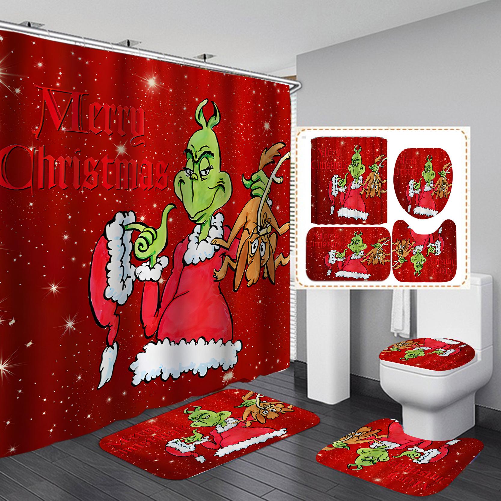 Американская ванная комната занавеска для душа водонепроницаемая туалет занавеска для душа без проколов 150x180-320g