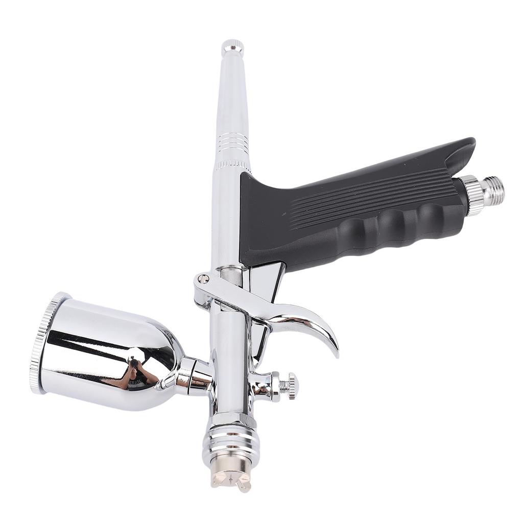 Airbrush Set Double Action Gravity Feed with A 0.3mm Rapid Release Nozzle 15cc Cup Painting Art Supplies