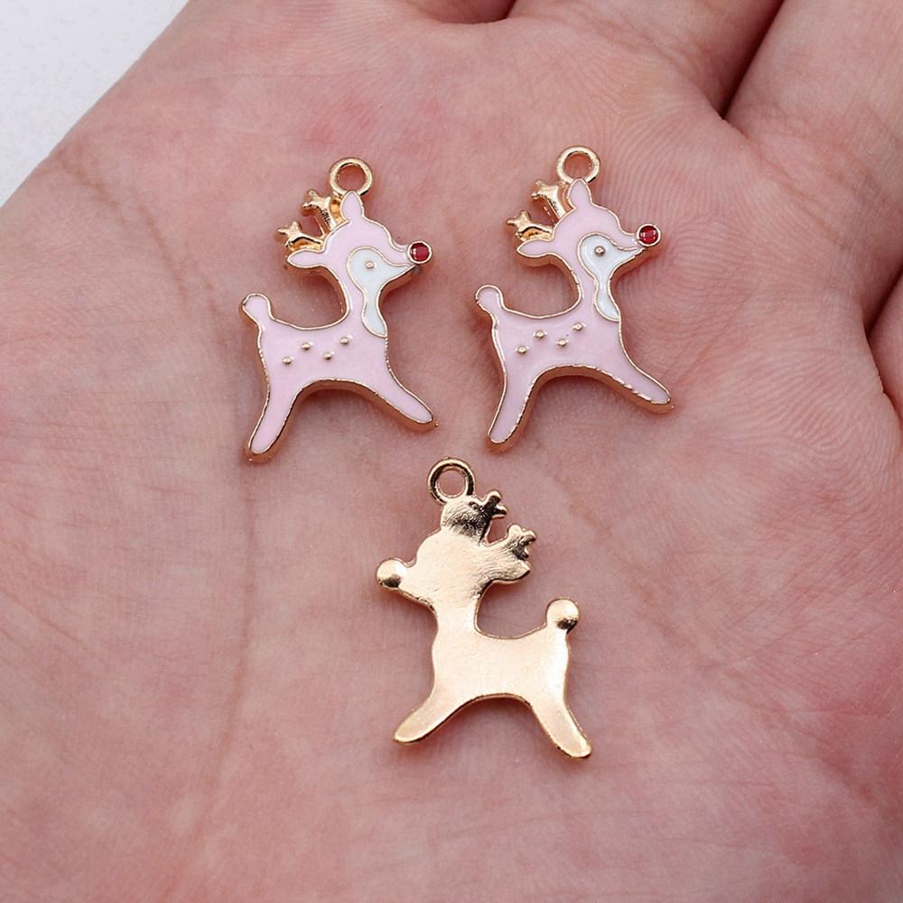Charms Flamingo Mermaid Enamel Pendants Wedding Jewelry Findings QC054