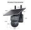 4G Solar-Powered HD 6MP Outdoor Camouflage Camera with 12x Zoom, Night Vision, Waterproof, Off-Grid Monitoring