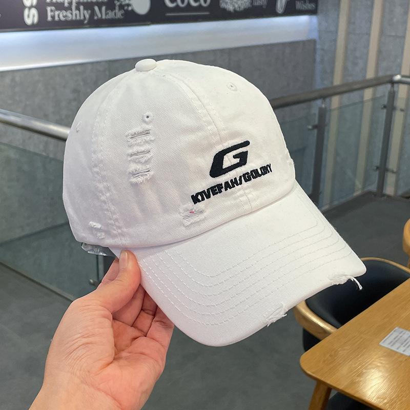 Cotton G Trendy Letter Baseball Hat For Men And Women Ideal For Spring Fashion