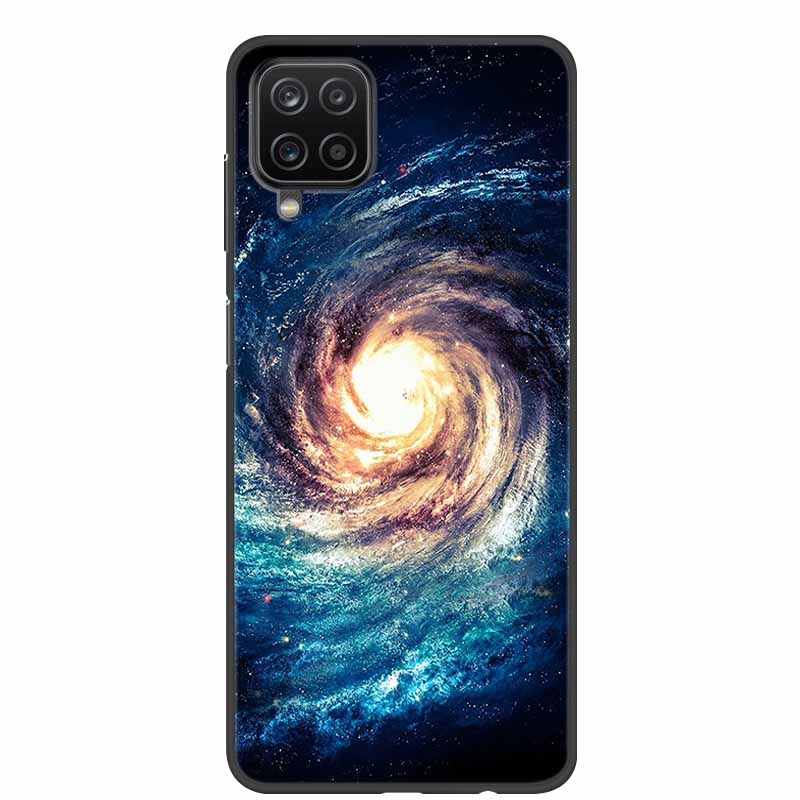 For Samsung A12 Case Marble Soft Silicone Back Case for Samsung Galaxy A12 GalaxyA12 Nacho A 12 SM-A125 Phone Cover Coque Fundas