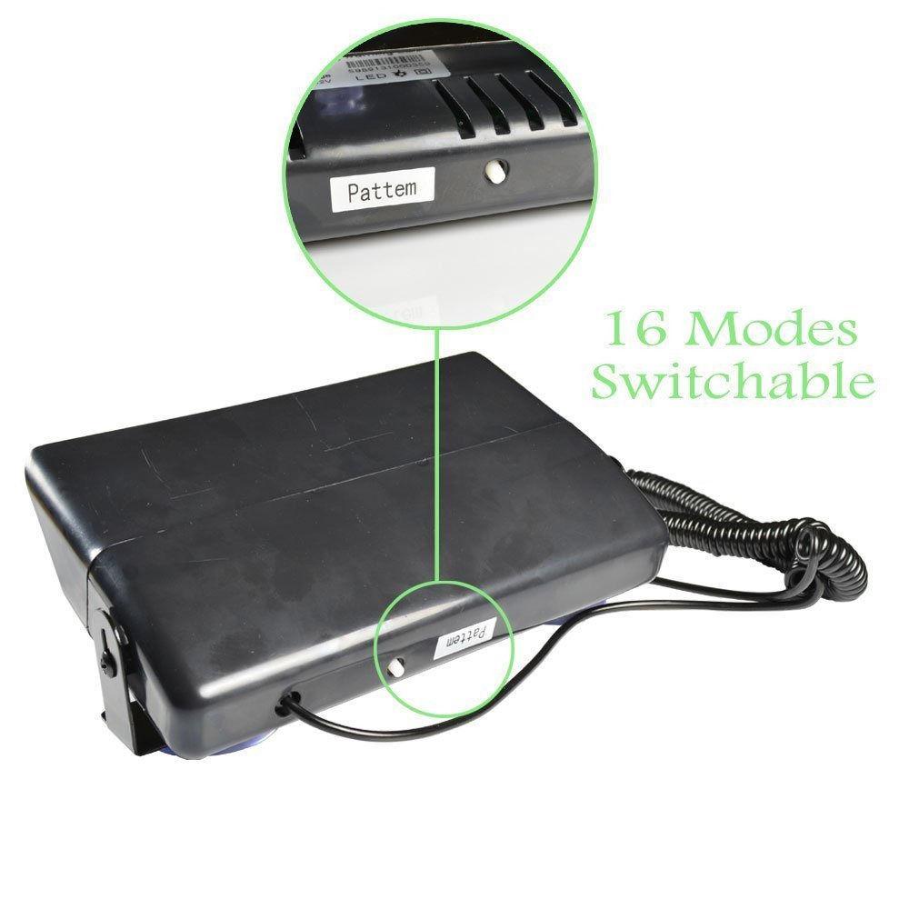 6LED Strobe Blitzlicht Gefahrenblinkleuchte Bar Polizei Feuerwehrmann DC12V Auto LKW Notfallwarnung LED Rot