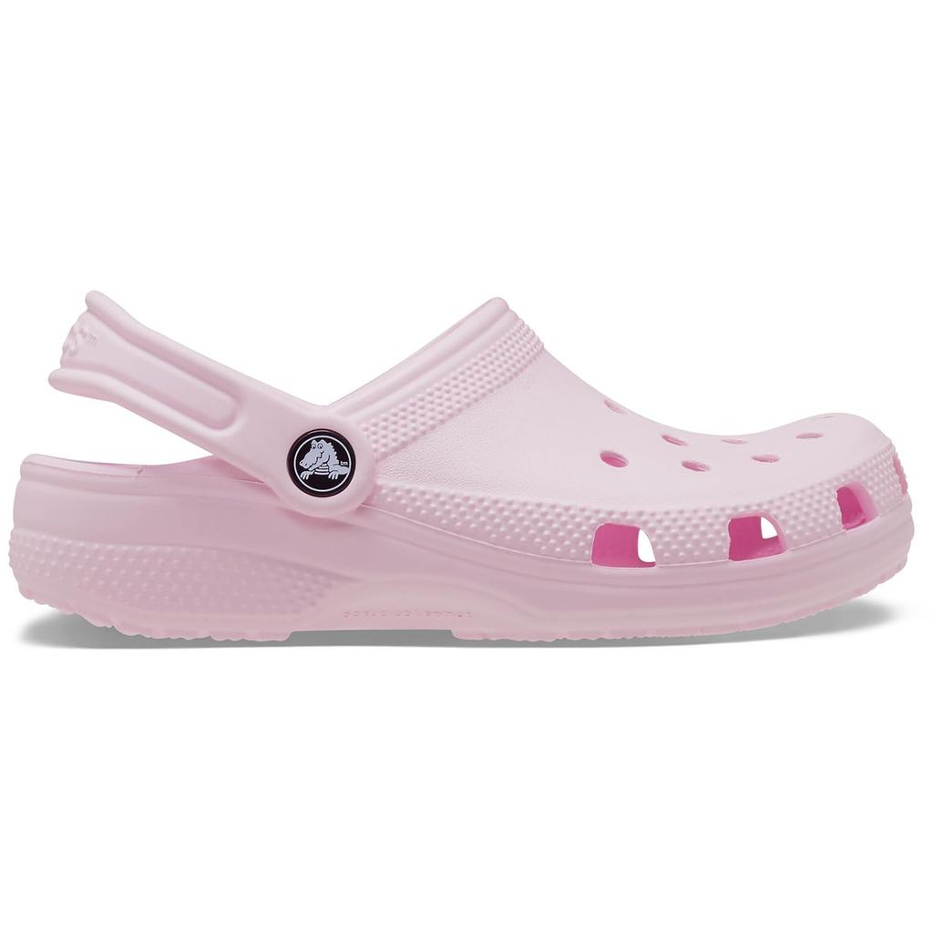 Crocs Classic Clogs, Barn Rosa, Mjölkvit, 20cm