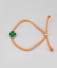 Bonbeau Color Motive Knot Bracelet Daisy Rainbow Clover Knot Thread Bracelet