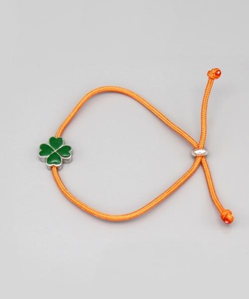 Bonbeau Color Motive Knot Bracelet Daisy Rainbow Clover Knot Thread Bracelet
