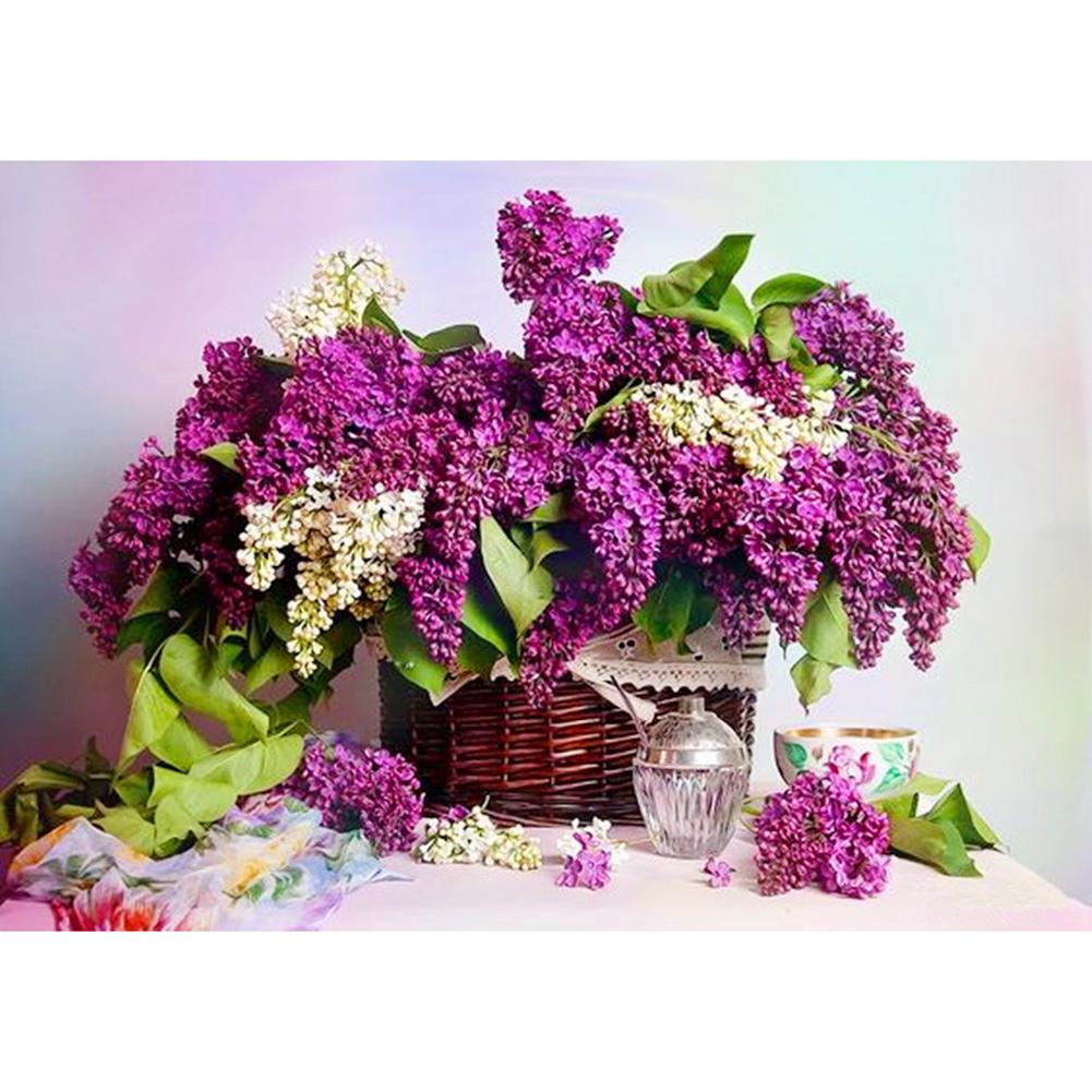 Huacan 5D DIY Full Drill Diamond Painting Bouquet Cross Stitch Embroidery Mosaic