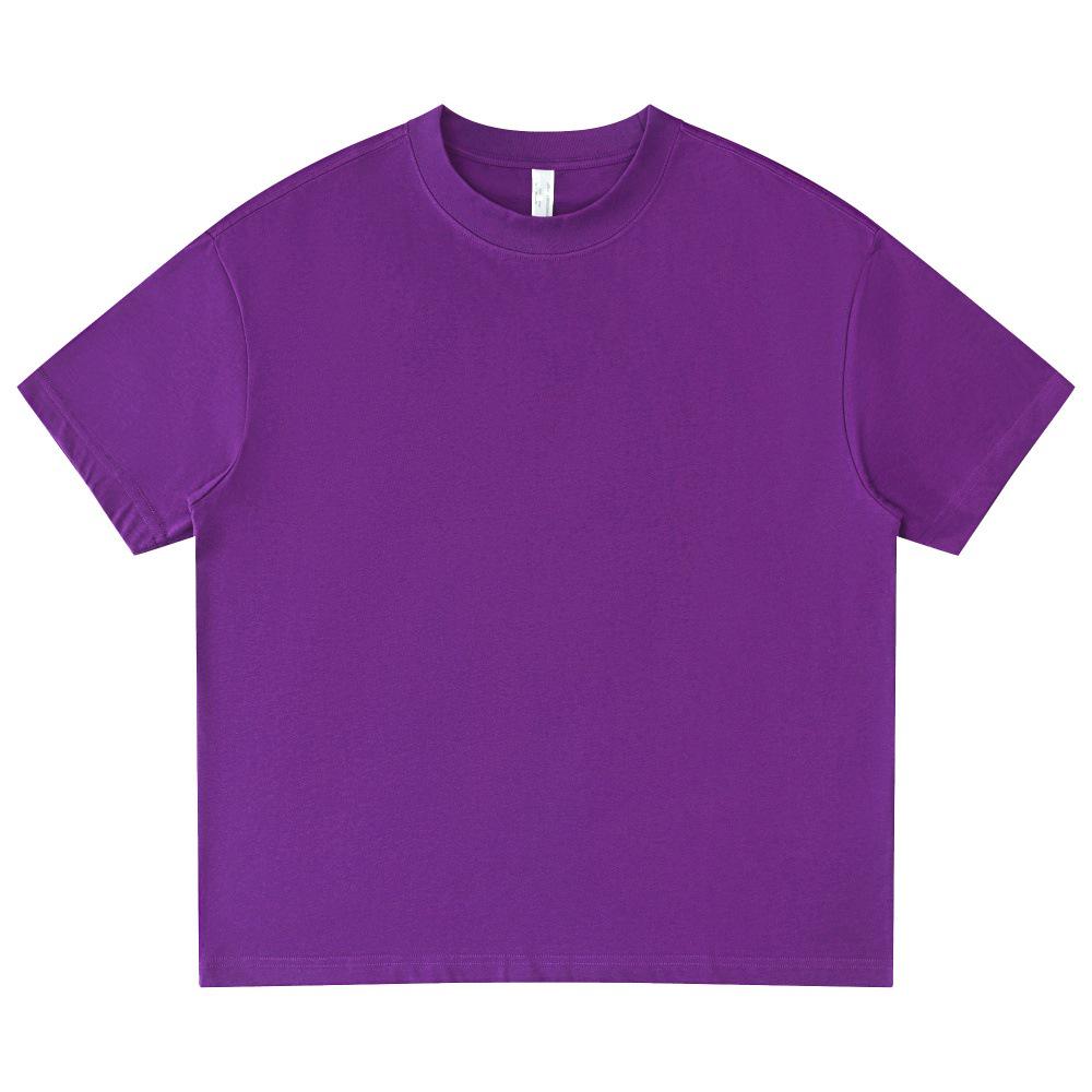 LVLV American Brand Trendy 275g Pure Cotton Loose T-shirt and Sports Shorts Set for Men, Women, and Kids.