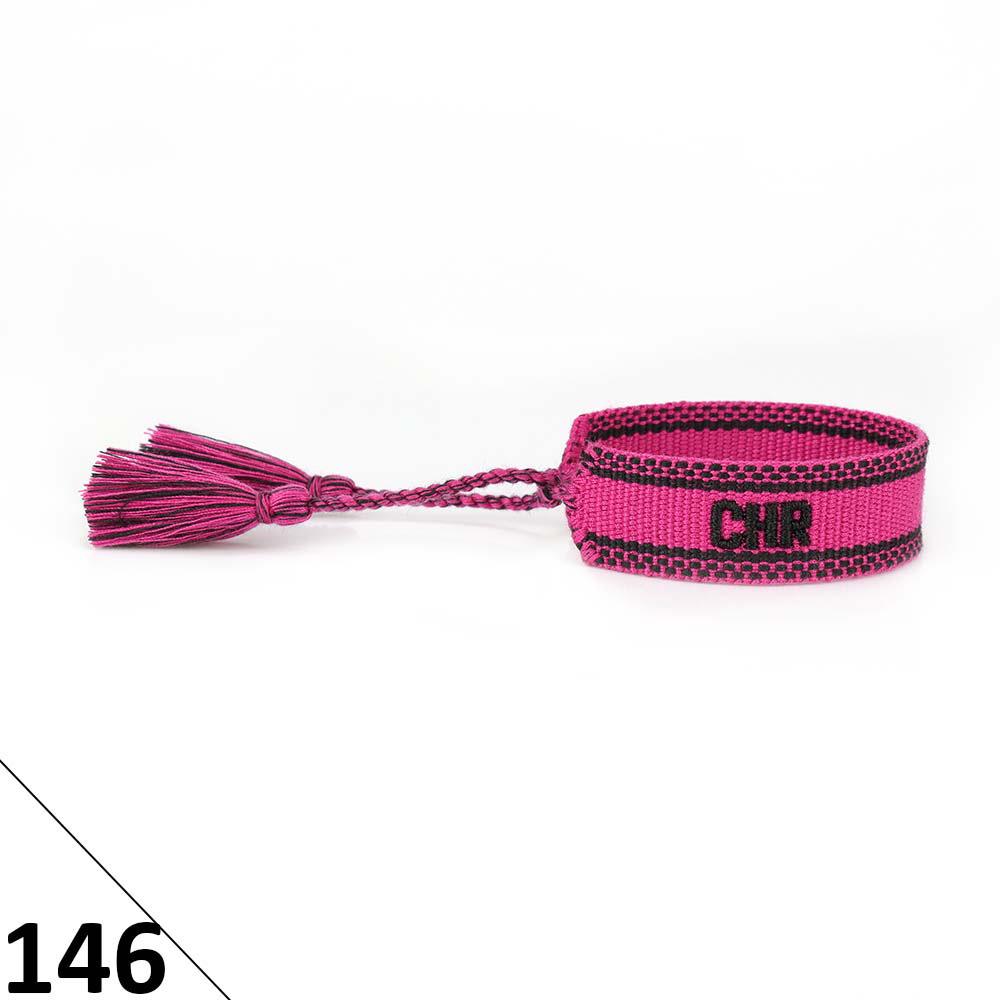 Friendship Letter Bracelet - Hand-Woven Ethnic Style with Polyester Tassels