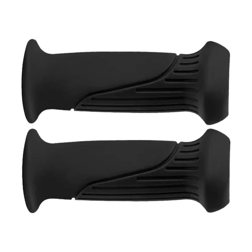 Anti-slip Design Bicycle Handlehold Cover Rubber Material Bike Handle Bar Grips  Kids Cycling чёрный