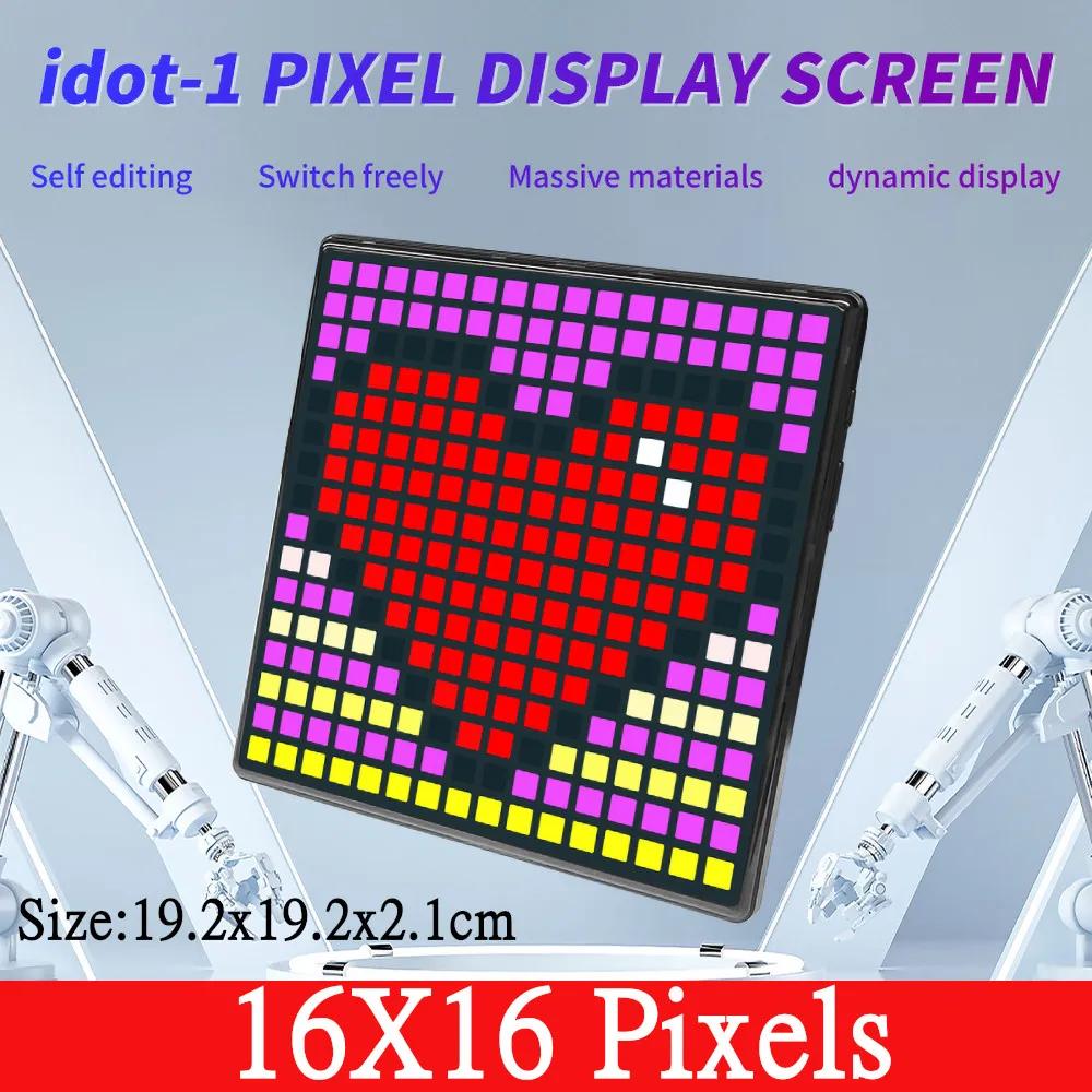 

NEW 64x64 LED Pixel Display Smart APP Control Smart Display For Gaming Anime Room Decor Frame 16X16 32x32 Pixel Night Light USB Plug