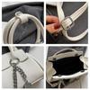 Lässige Schultertasche Kleine Tasche Damentasche 2024 Neue einfache Textur Umhängetasche Mode Handtasche Kleine quadratische Tasche