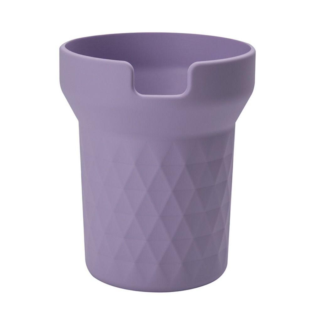 

Silicone Water Cup Boot 3D Diamond Reflective Design 40oz Protector Rubber Sleeve Anti Scratch Upgrade for Stanley фиолетовый